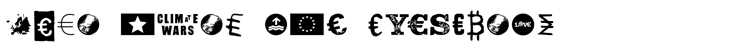 Euro Icon Kit Symbols